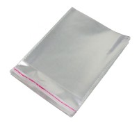 Customized Food Grade BOPP Transparent Resealable Self Adhesive Bags