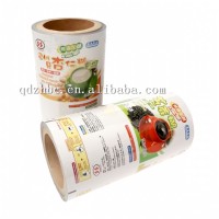 plastic printing food packaging film roll plastic bags roll for food